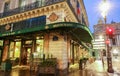 The famous cafe de la Paix near opera house, Paris, France.