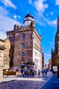 The Famous Camera Obscura in Edinburgh, Scotland Royalty Free Stock Photo