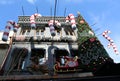Famous Candy Shop Sekerci Cafer Erol with Christmas Decoration in Istanbul