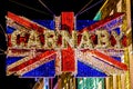 Famous Carnaby street in London, United Kingdom