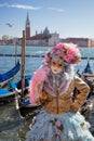 Famous carnival in Venice, Italy Royalty Free Stock Photo