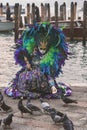 Carnival in the unique city of Venice in Italy