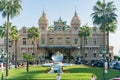 The famous Casino Monte-Carlo with Anish Kapoor mirror sculpture