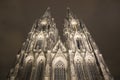 The famous cathedral of Cologne