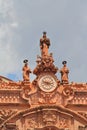 Famous cathedral of Santa Prisca in taxco city, in Guerrero XVII Royalty Free Stock Photo