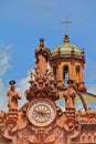 Famous cathedral of Santa Prisca in taxco city, in Guerrero XXIII