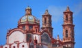 Famous cathedral of Santa Prisca in taxco city, in Guerrero, mexico XXXIV Royalty Free Stock Photo