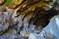 Famous cave (Cueva del Gato) in Benaojan, Ronda, Spain. Royalty Free Stock Photo