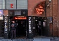 Famous Cavern Club in Mathew Street Liverpool where the Beatles played