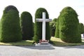 The famous cemetery Cementerio Municipal in Punta Arenas in Chile Royalty Free Stock Photo