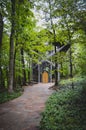 Famous Chapel in the woods Eureka Springs Royalty Free Stock Photo