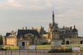 Famous Chateau de Chantilly Chantilly Castle in France Royalty Free Stock Photo