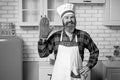 Famous chef of a home restaurant prepares dishes.