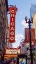 Famous Chicago Theater - CHICAGO, USA - JUNE 12, 2019