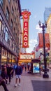 Famous Chicago Theater - CHICAGO, USA - JUNE 12, 2019