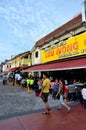 Famous Chinese food street restaurants and commercial area Jalan Yau Tet Shin Ipoh Malaysia