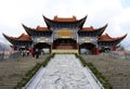 The famous chongsheng temple in dali city, china