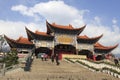 The famous chongsheng temple in dali city, china
