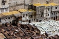 The famous Chouara Tannery in the Fez medina in Morocco. Royalty Free Stock Photo