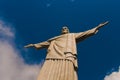 Famous Christ the Redeemer in the Rio de Janeiro, Brazil Royalty Free Stock Photo