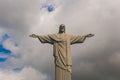 Famous Christ the Redeemer in the Rio de Janeiro, Brazil Royalty Free Stock Photo