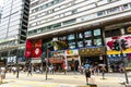 The famous Chungking Mansions building in Hong Kong.