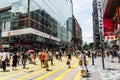 The famous Chungking Mansions building in Hong Kong.