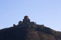 Famous church in Mtskheta, Djvari cathedral Royalty Free Stock Photo