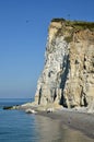 Cliff of FÃÂ©camp in France