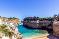 Famous cliffs with clouds near 12 Apostel, Great Ocean Road, Victoria, Australia