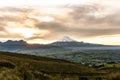 Cotopaxi volcano in Andes range in Ecuador