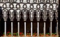 Famous cloister columns of Villa Rufolo, Ravello, Amalfi Coast, Italy Royalty Free Stock Photo