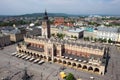 Famous Cloth Hall called Sukiennice at the Main Market Square. Krakow.