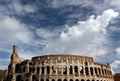Famous Colosseum - Flavian Amphitheatre, Rome, Ita Royalty Free Stock Photo