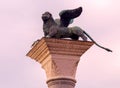 Venice. Column of St. Mark.