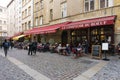 Famous Comptoir du Boeuf restaurant in Lyon, France