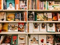 Famous Cook Recipe Books For Sale In Library Book Store Royalty Free Stock Photo