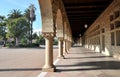 Famous corridor in Stanford University