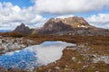 Famous Cradle Mountain in the National Park named after it in Ta