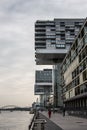 Famous crane houses in Cologne,Germany