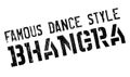 Famous dance style, Bhangra stamp