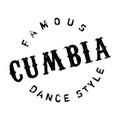 Famous dance style, Cumbia stamp