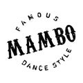 Famous dance style, Mambo stamp