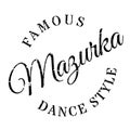 Famous dance style, Mazurka stamp