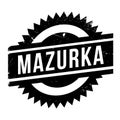 Famous dance style, Mazurka stamp