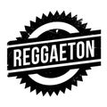 Famous dance style, Reggaeton stamp Royalty Free Stock Photo