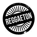 Famous dance style, Reggaeton stamp Royalty Free Stock Photo