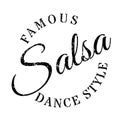 Famous dance style, salsa stamp