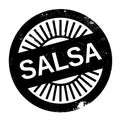 Famous dance style, salsa stamp