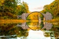 The famous Devils bridge, Saxony, Germany Royalty Free Stock Photo